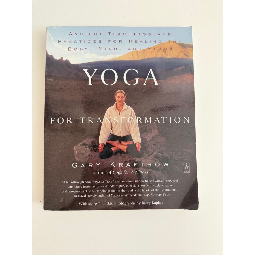 Yoga for Transformation Gary Kraftsow Viniyoga Healing Practice Paperback Book